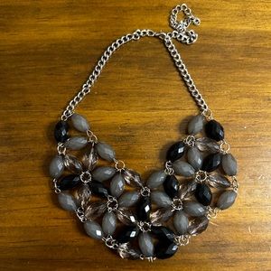 Black and Grey Necklace